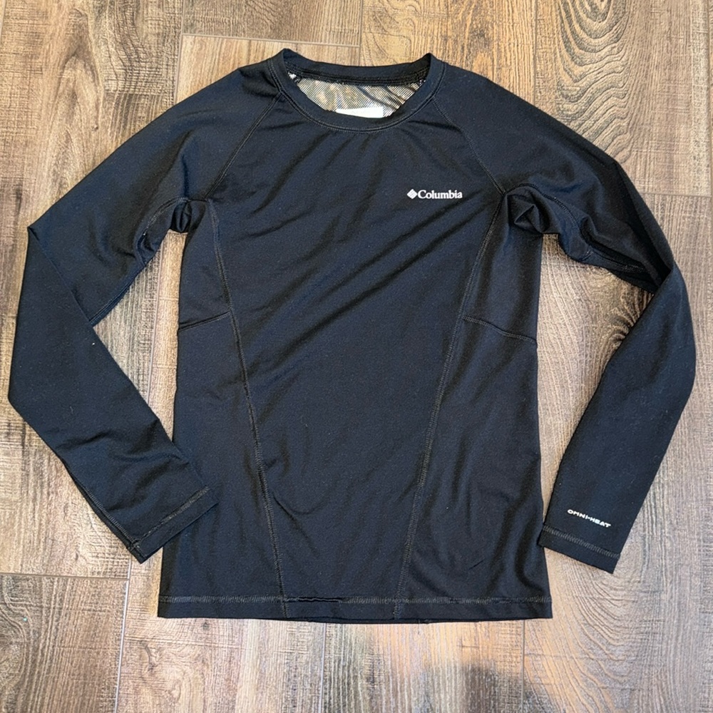 Columbia Omni-Heat Black Shirt - Size M (10/12)